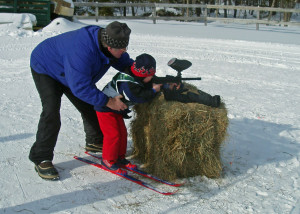 Volunteer adults watched over the kids every step of the way for safety. (EasternSlopes.com)