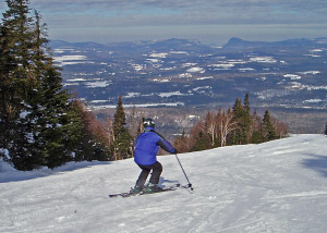 The slopes and the views are beautiful at Burke Mountain in Vermont’s Northeast Kingdom. (EasternSlopes.com)