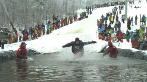 But it's not ALL serious skiing at Bolton! (Bolton Valley photo)
