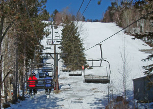 The Black Mountain triple makes for a relaxing ride up the hill. (Tim Jones/EasternSlopes.com)