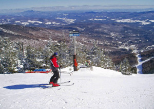 The view from the top of Lincoln Peak is spectacular - and so are the trails down!  (Tim Jones/EasternSlopes.com)