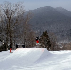 Jumper at Loon terrain park