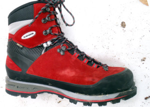 Lowa Mountain Expert Boots Perform Perfectly On Snowy Mountains