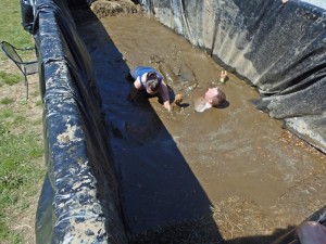 Mucker mud dumpster