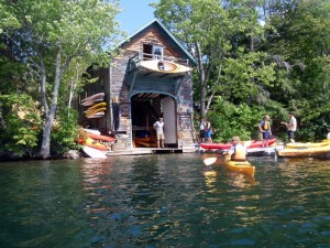 Lake George Kayak boathouse