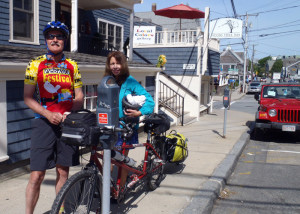 Hidden in plain sight, just a block from the Ferry Dock, the Woods Hole is the perfect place to start or end a bike getaway to Martha's Vineyard. (Woods Hole inn )