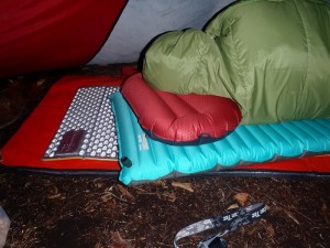 Exped Air pillow side sleeper