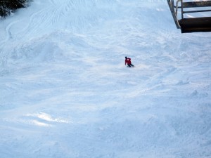 Skier on Pine Brule