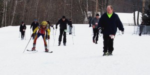 Not steep, but the little uphill to the finish was a tough skate, particularly when I was expecting a competitor to pass me at any moment. (EasternSlopes.com photo)