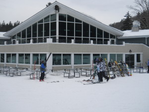 The base lodge at the Middlebury Snow Bowl. 075