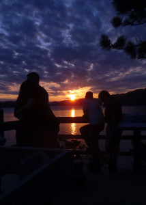 If you can visit the Halte de Beluga overlooking the whale sanctuary at Baie Ste. Maguerite in late August, when the sun is setting over Saguenay Fjord, you might just be lucky enough to catch a sunset this perfect. (EasternSlopes.com)