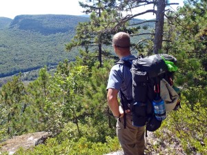 Eagle Creek Go Duffel 60L as serious backpack in the White Mountains