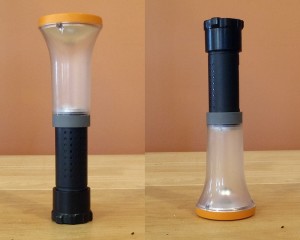 UCO Clarus LED Lantern shown in both lantern modes