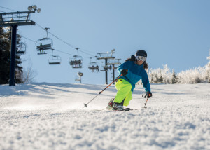 Crotched grooms almost all of its trails to smooth corduroy, while Pats leaves some snow "au naturel." (Crotched Mountain)