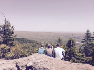 On top of Haystack Mountain on Memorial Day, it was clear, and we had 180-degree views. (Deborah Lee Luskin/EasternSlopes.com)