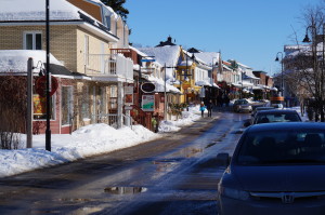 Need a break from the slopes to stretch your legs? Baie-Ste.-Paul is a charming town with an array of galleries, shops, and restaurants to keep even the he most ardent tourist occupied for a few hours. (Jonathan Gourlay photo)